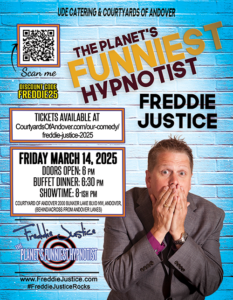 2025 FREDDIE JUSTICE COMEDY AT THE COURTYARDS POSTER